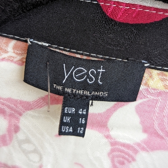 Yest Button Front Floral Midi Dress - Picture 8 of 8